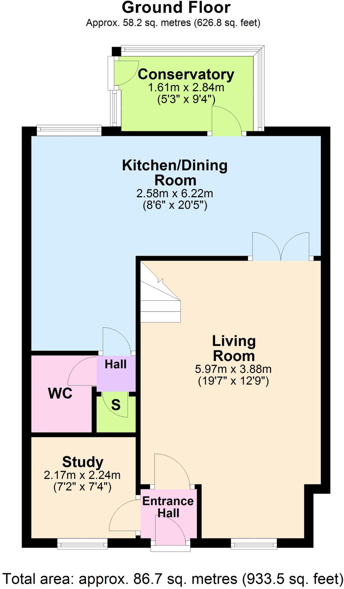 Thoday Close, Broughton, Kettering, NN14 floorplan