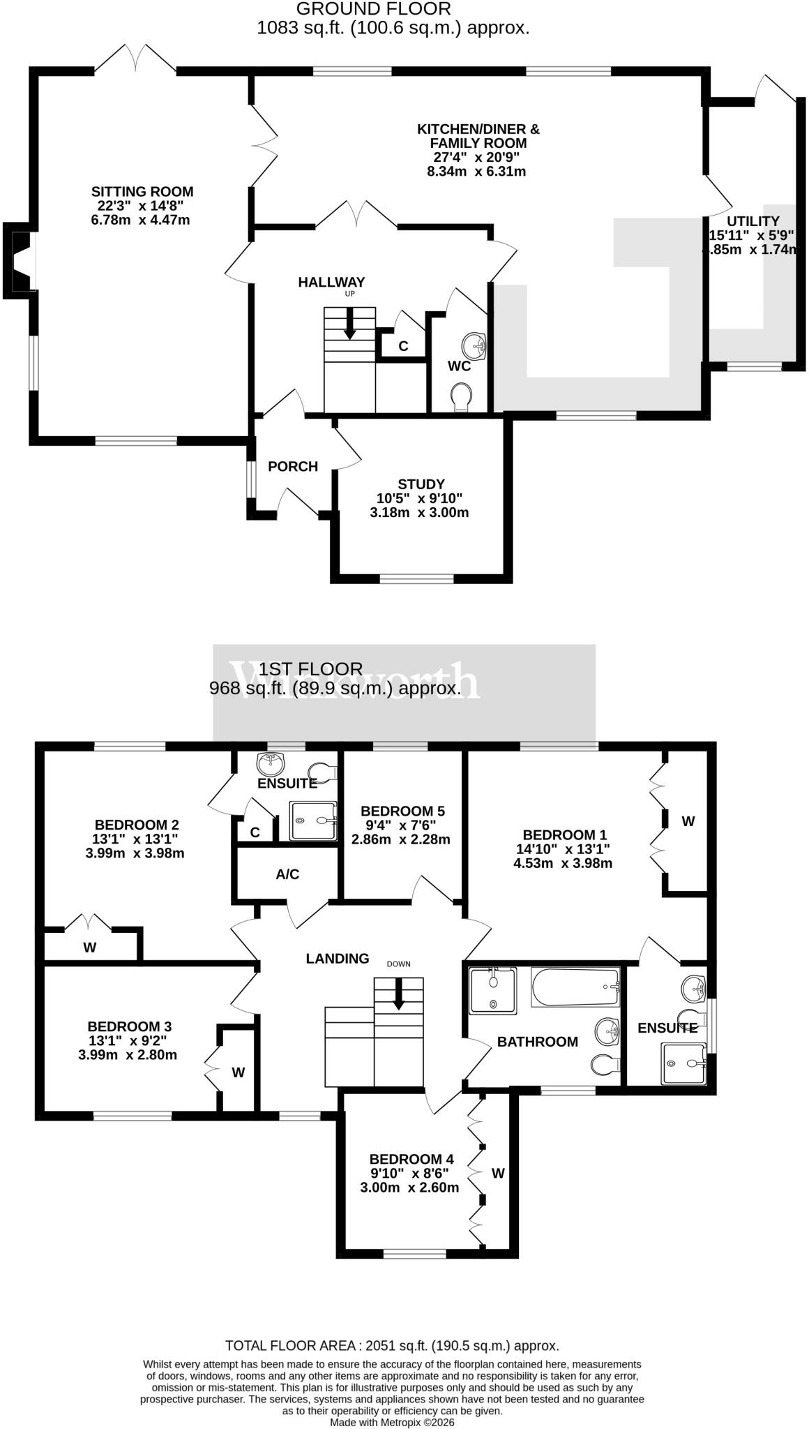Tench Close, Mulbarton, Norwich, Norfolk, NR14 floorplan