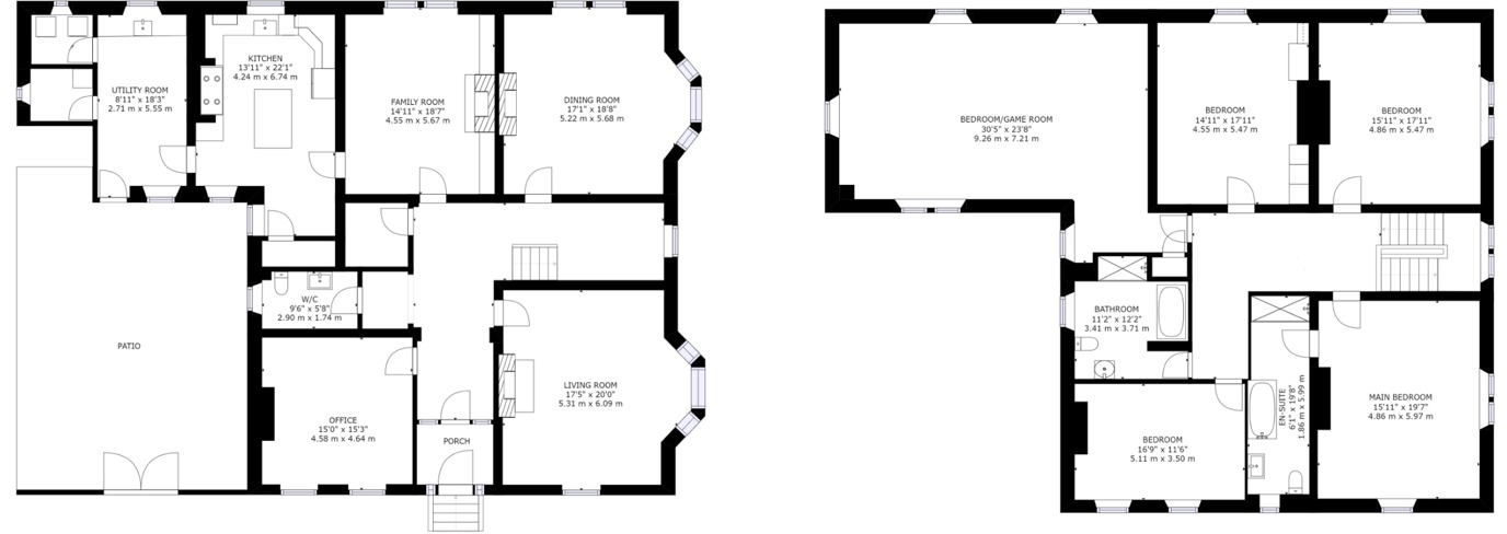 Fernhill Manor and Cottage, Crossgate Moor, Durham, County Durham, DH1 4JZ floorplan