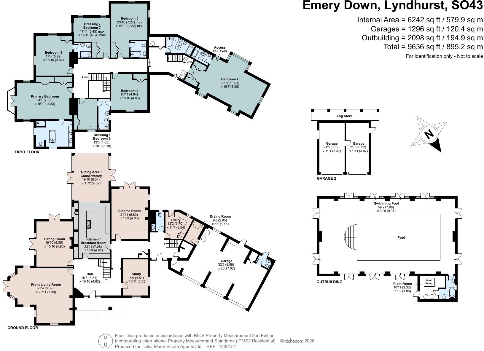 Emery Down, Lyndhurst, Hampshire, SO43 floorplan