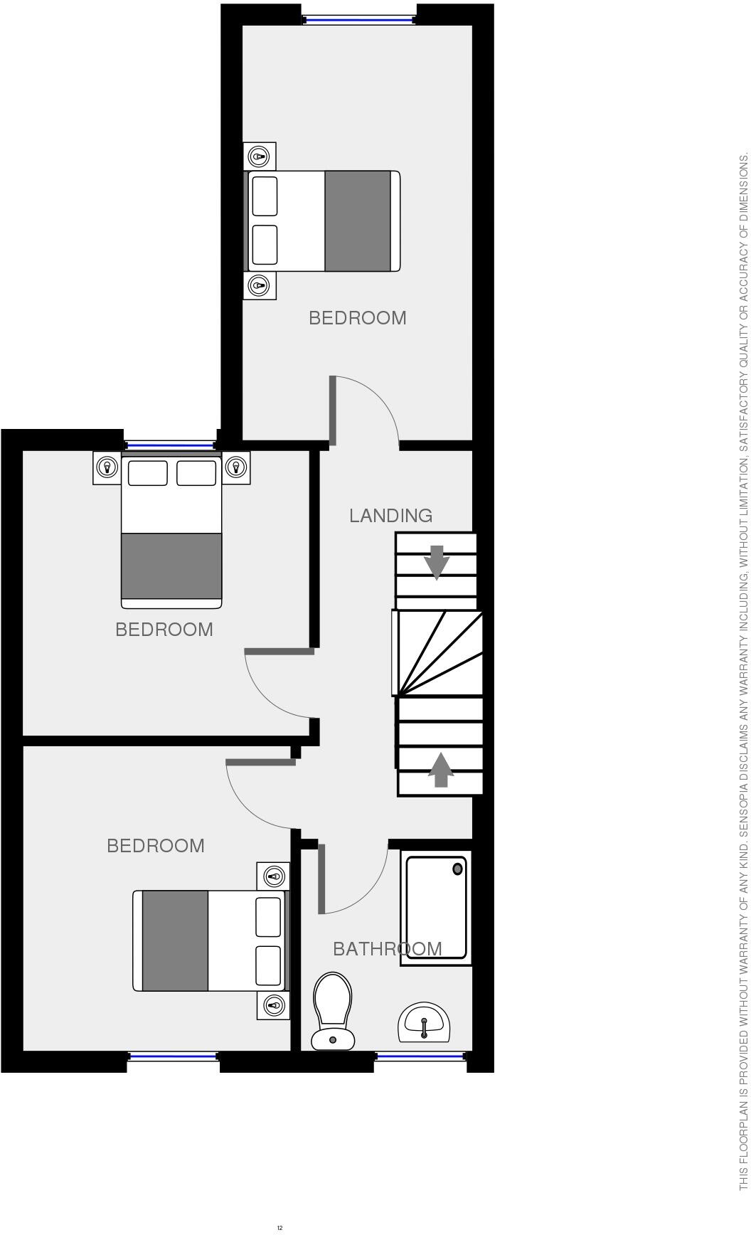 May Street, Cathays floorplan