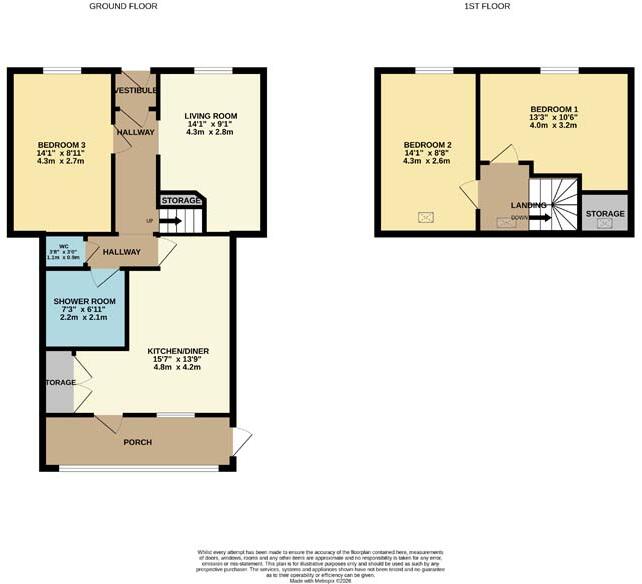 Bowling Green Cottage, 10 Main Street, Isle Of Whithorn, DG8 8LF floorplan