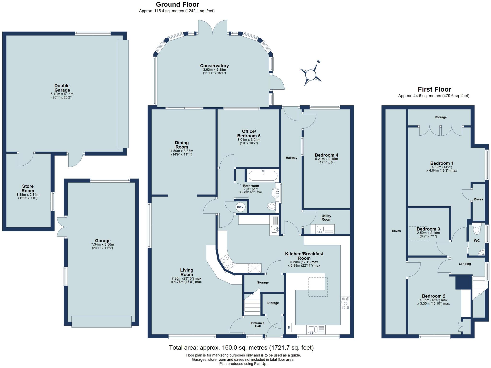 Woodside Road, Woodside, Bedfordshire, LU1 floorplan