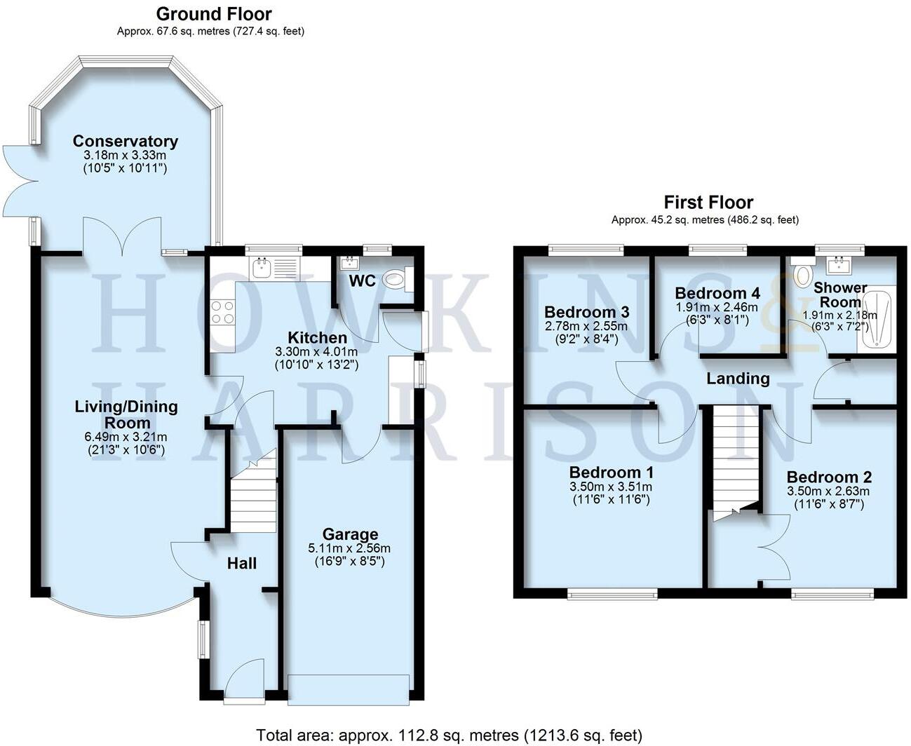 Uplands Road, Measham, DE12 floorplan