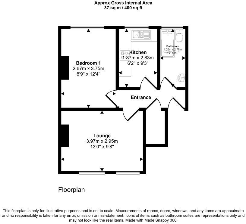 99B Longspring, Watford, Hertfordshire, WD24 6PU floorplan