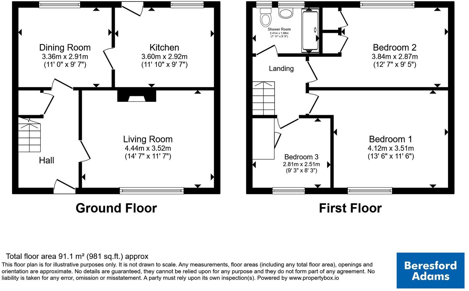 Stratford Close, Wrexham, LL12 floorplan