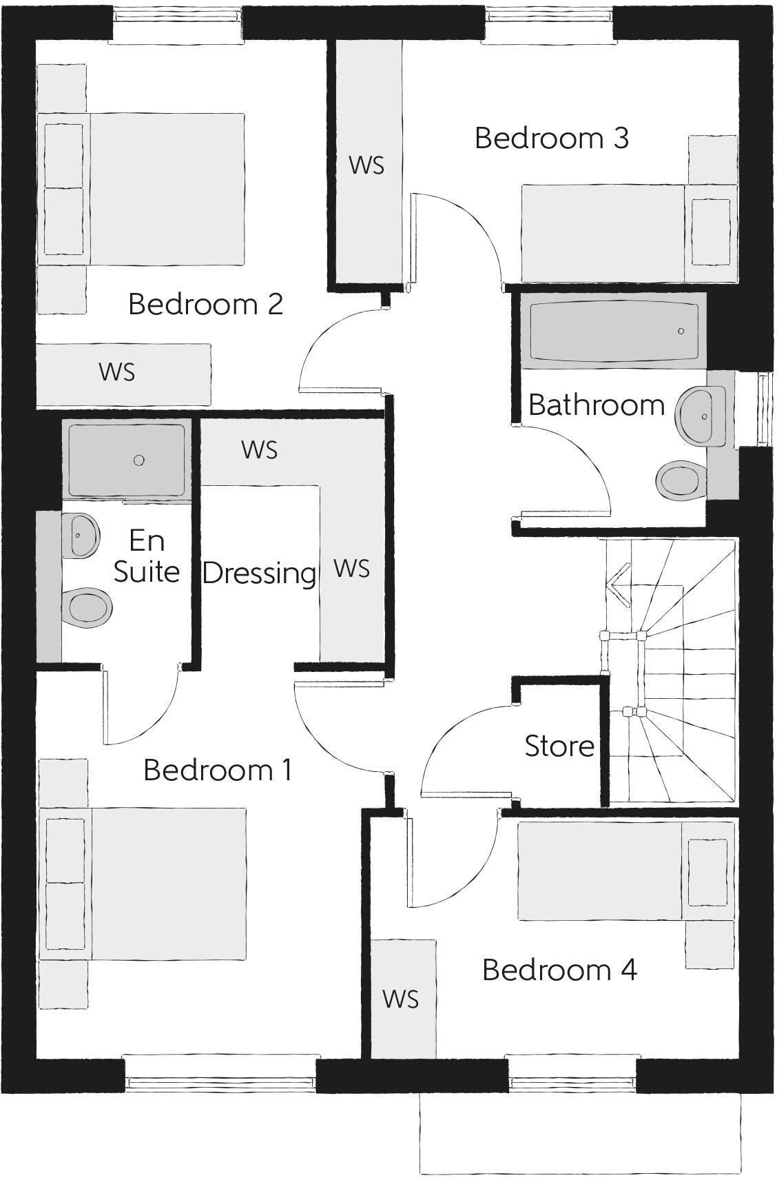 Stirling road,
Midway,
Swadlincote,
DE11 7FQ floorplan