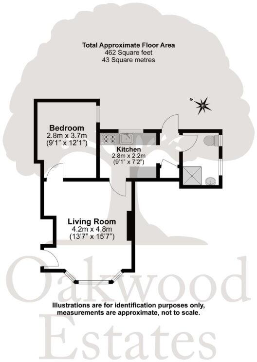 Flat 2 Medlar Court, 202 Uxbridge Road, Slough, Berkshire, SL2 5NX floorplan