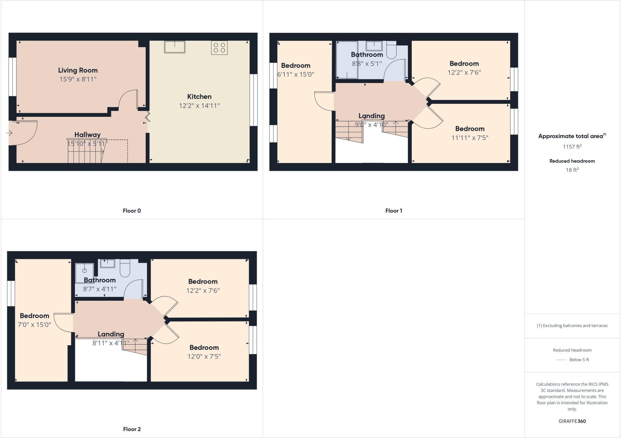 Gadd Street & Peveril Street, Radford floorplan