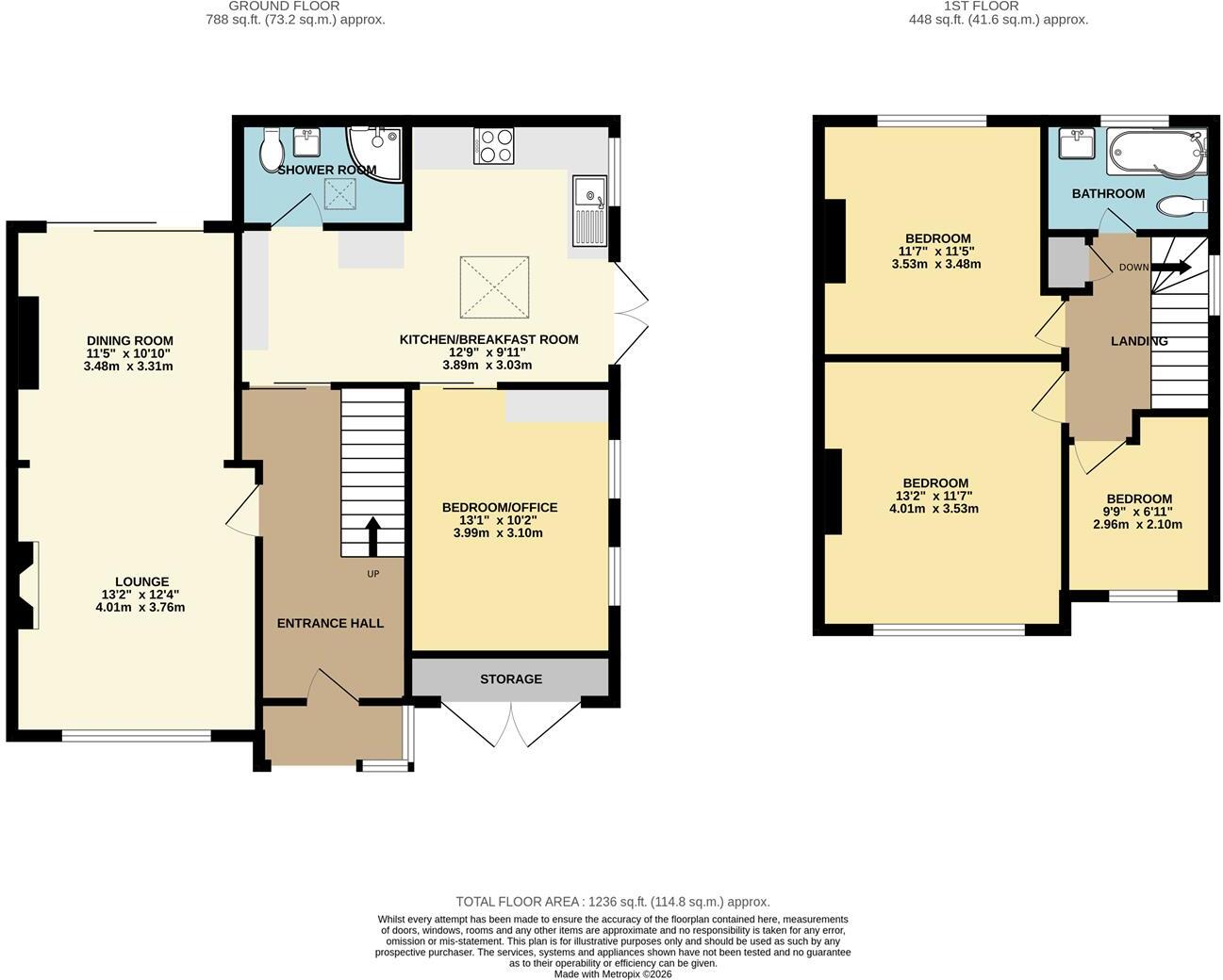 Daerwood Close, Bromley floorplan