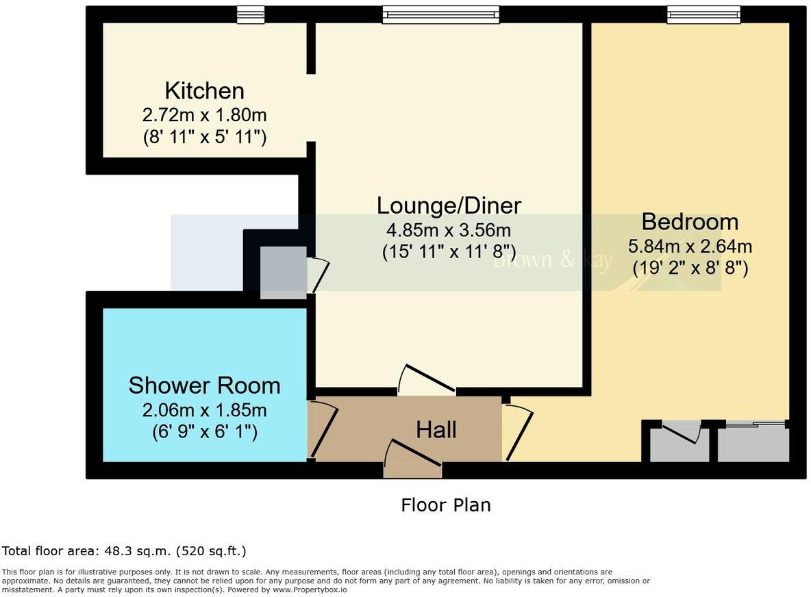 Durley Chine Road, Bournemouth, BH2 floorplan