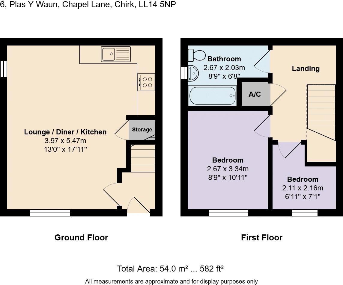 Chapel Lane, Chirk, Wrexham floorplan