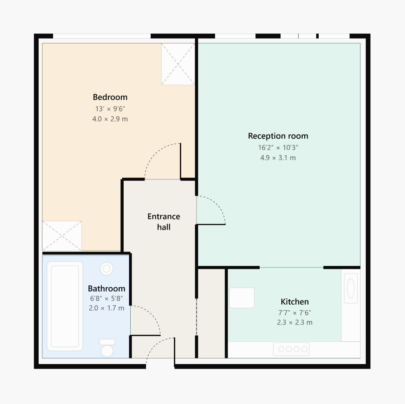 Westminster Court, Cambridge Park, Wanstead, Redbridge, London floorplan