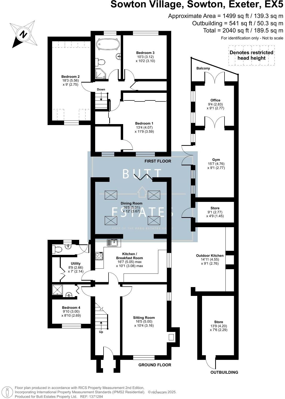 Leat House, Sowton Village, Exeter floorplan