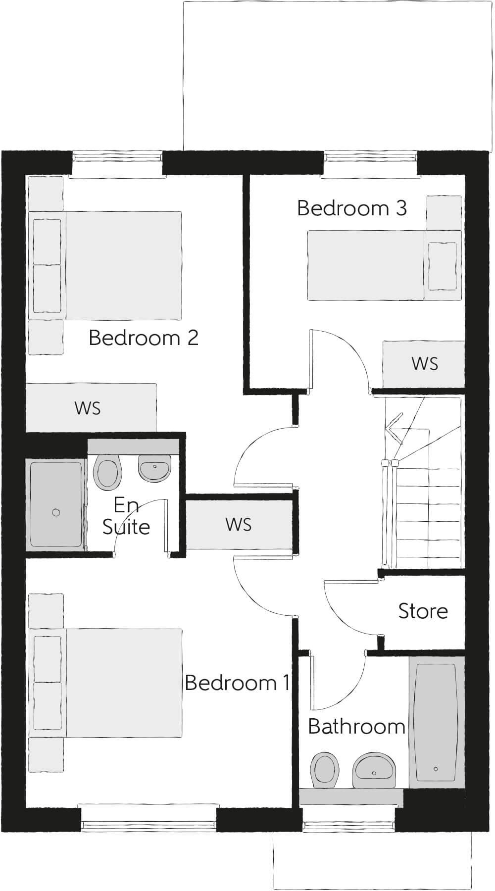 Buttercross Meadows
Brigg
DN20 8GG floorplan
