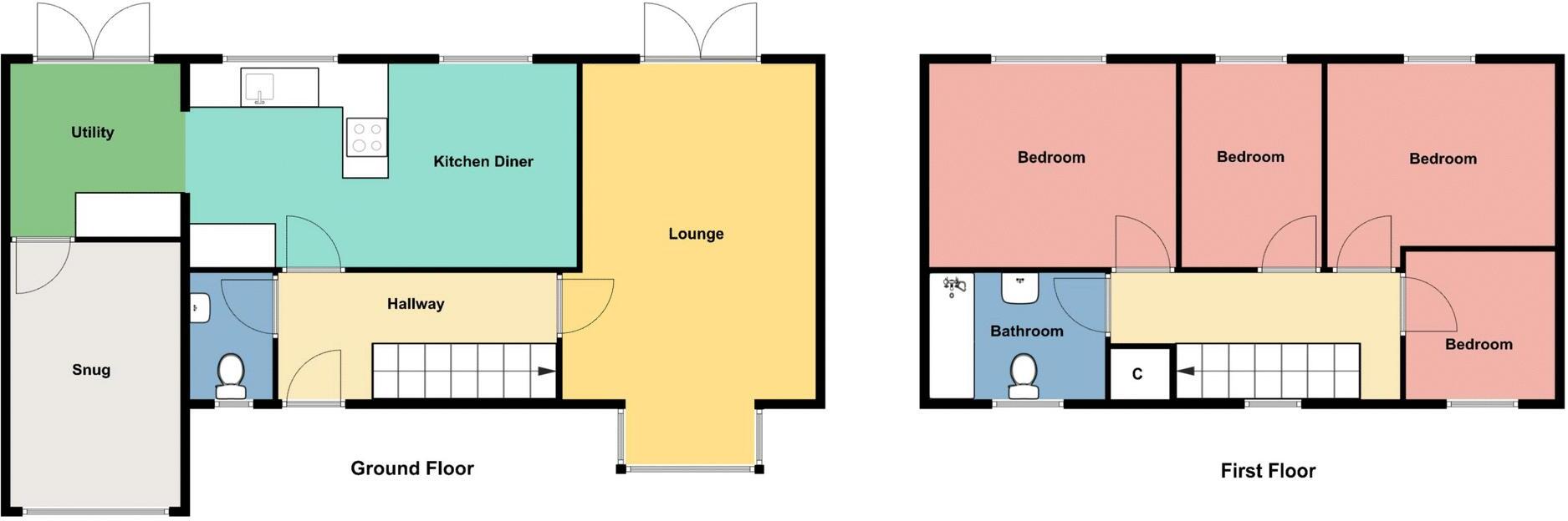 37, Newfield Drive, Carlisle floorplan