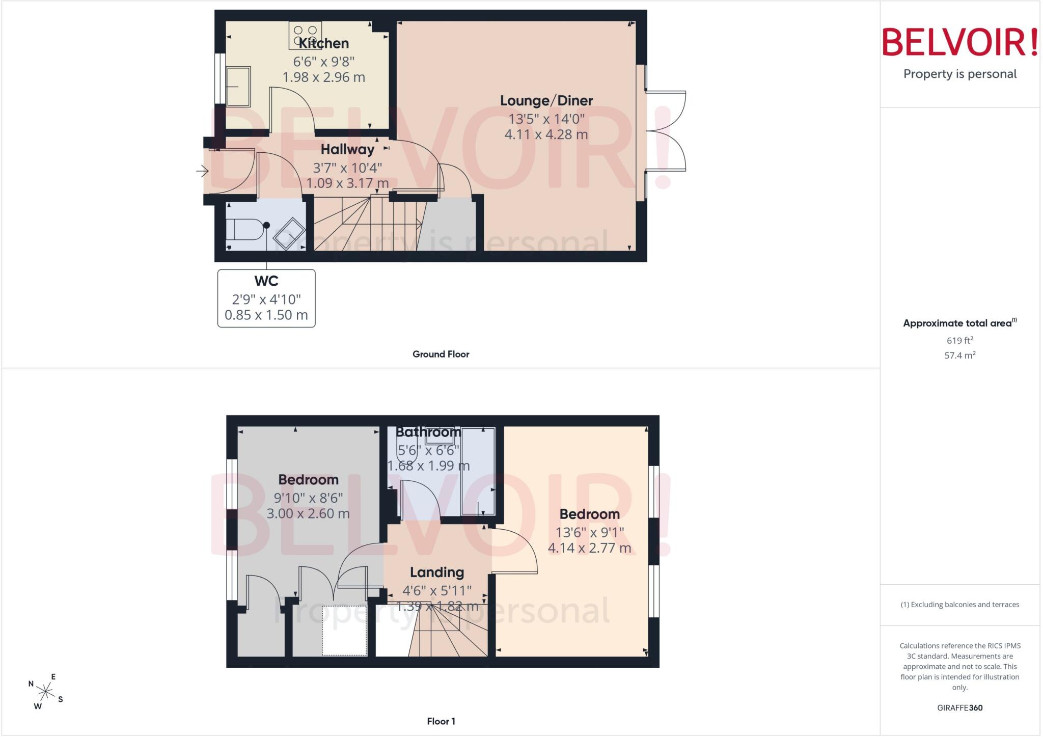 Dewsbury Crescent, Stafford, ST18 floorplan