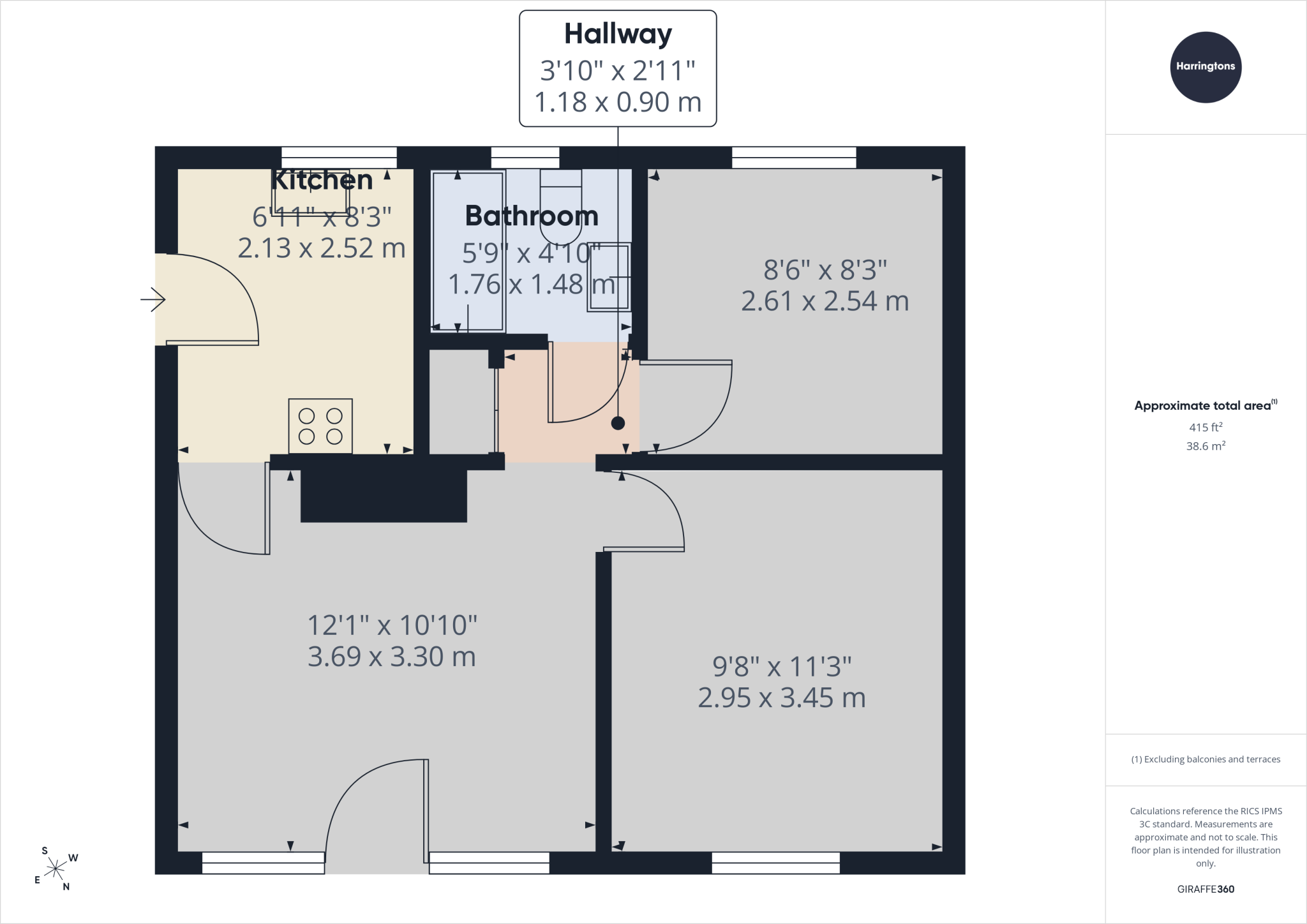 Hailsham Avenue, Saltdean, Brighton, Brighton & Hove floorplan