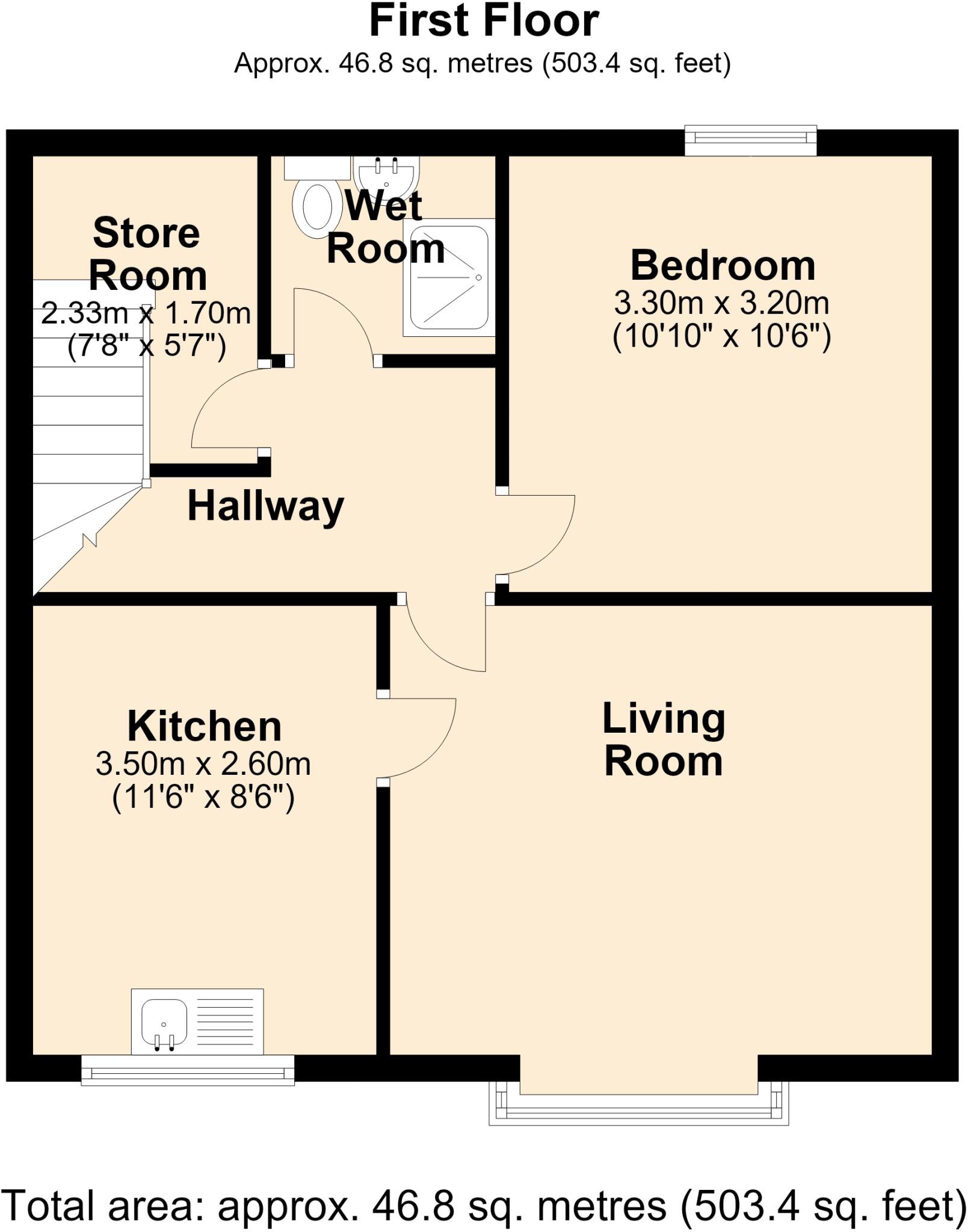 Over 55's Goathland Way, Macclesfield, Cheshire East floorplan
