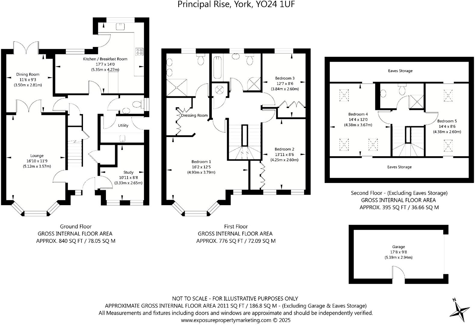 Principal Rise, York floorplan
