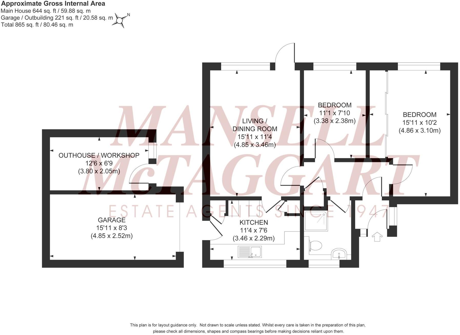 Commercial Road, Burgess Hill, RH15 floorplan