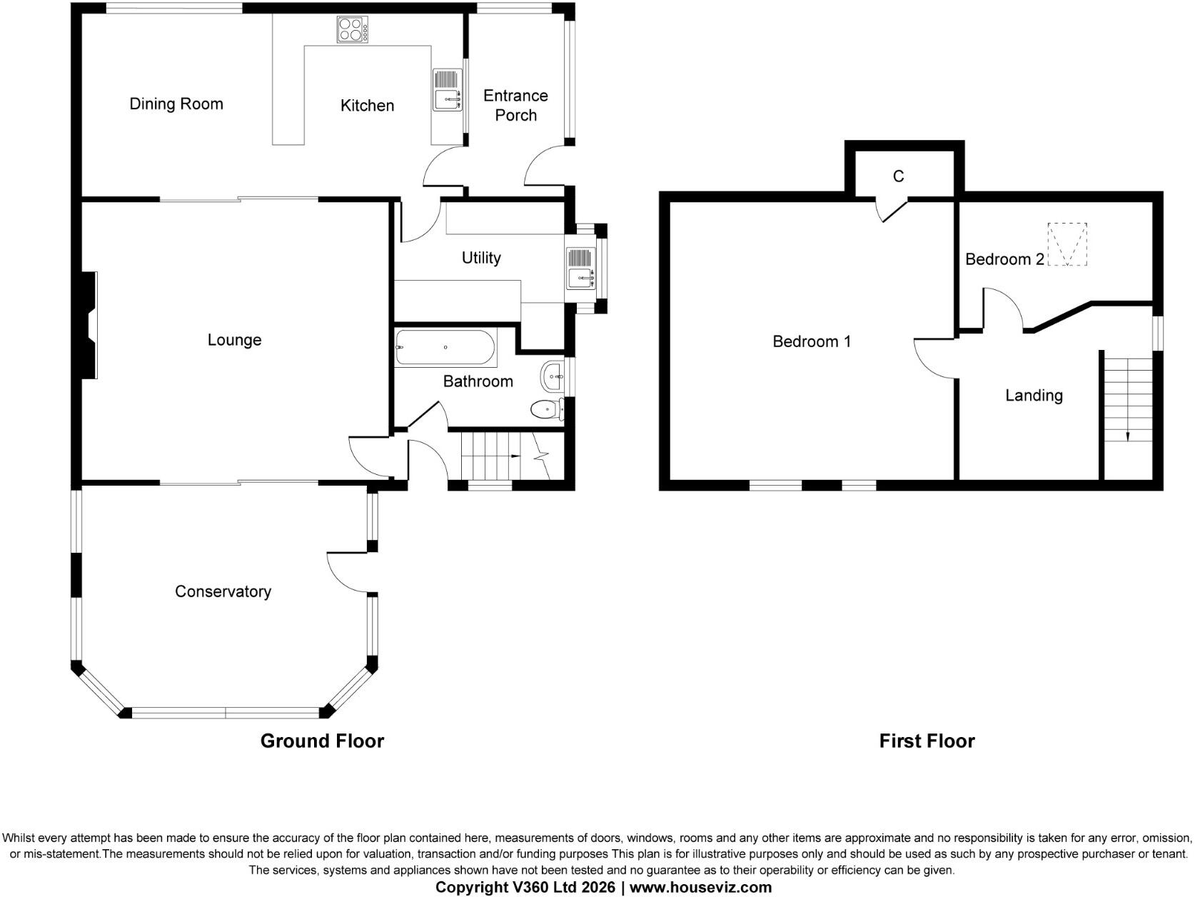 2 Wood Dene, Stanley Road, Halifax, West Yorkshire, HX1 3RX floorplan