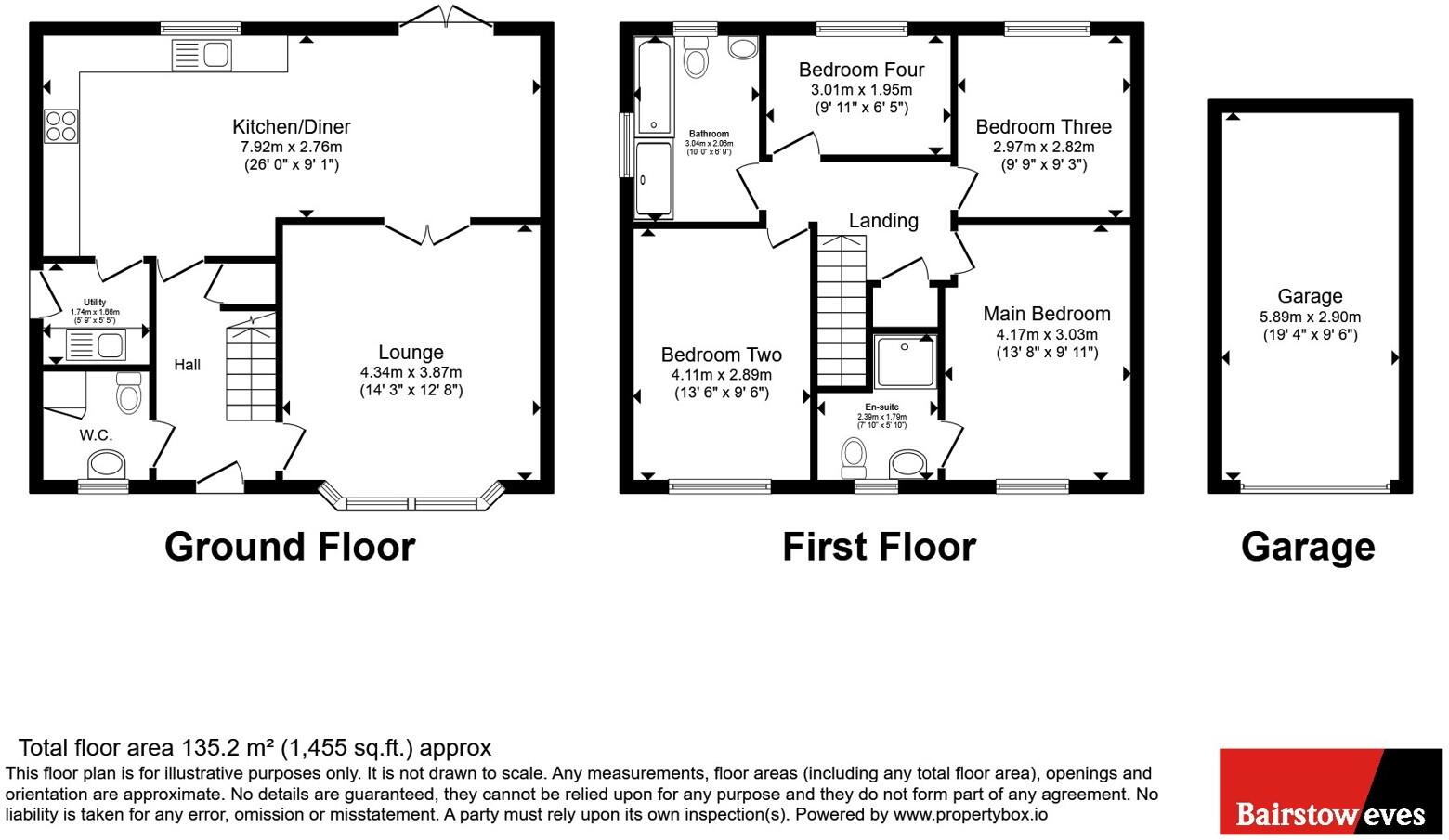 Dunnock Close, Branston, Lincoln, Lincolnshire, LN4 floorplan