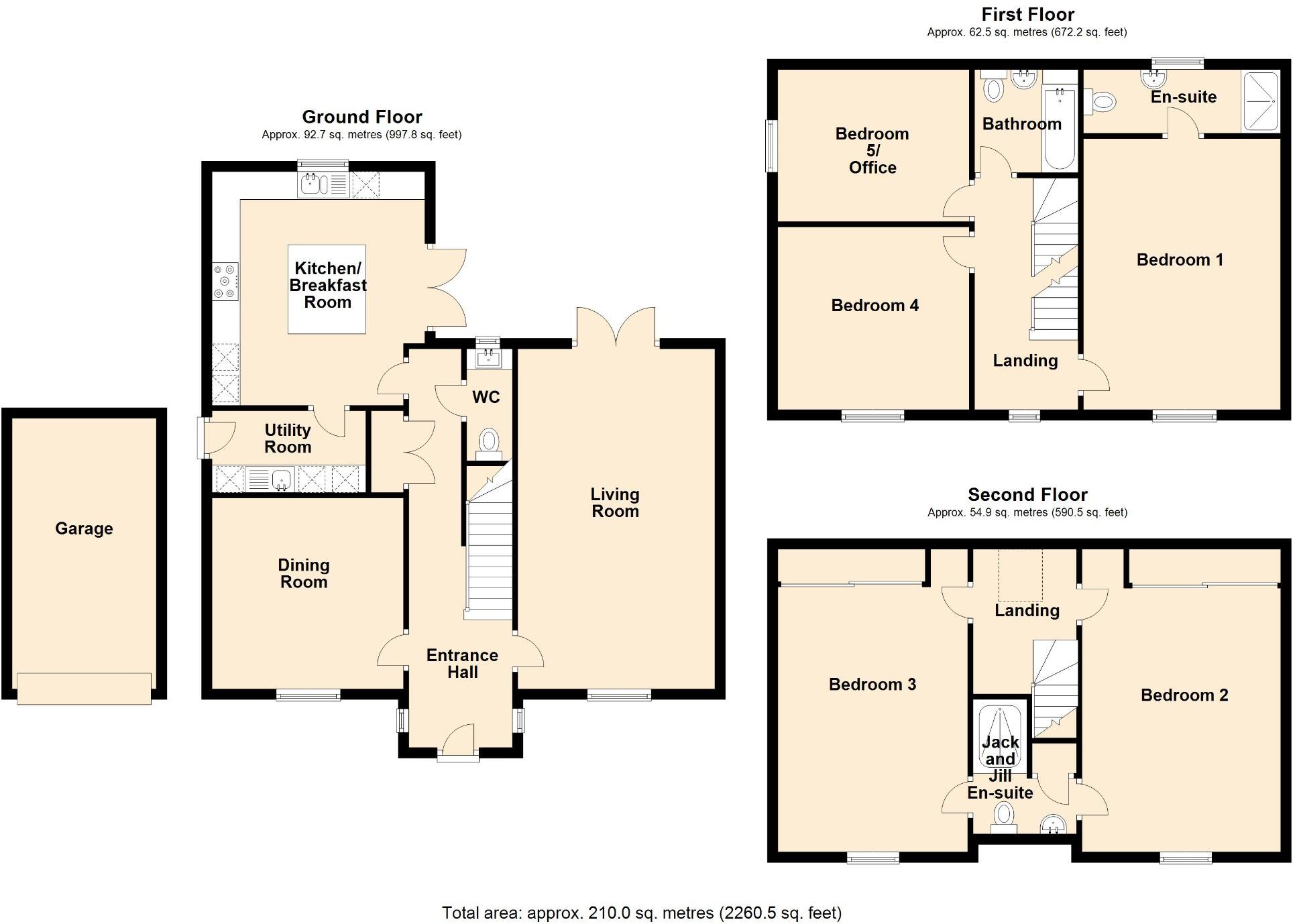 Toucan Street, Trowbridge floorplan