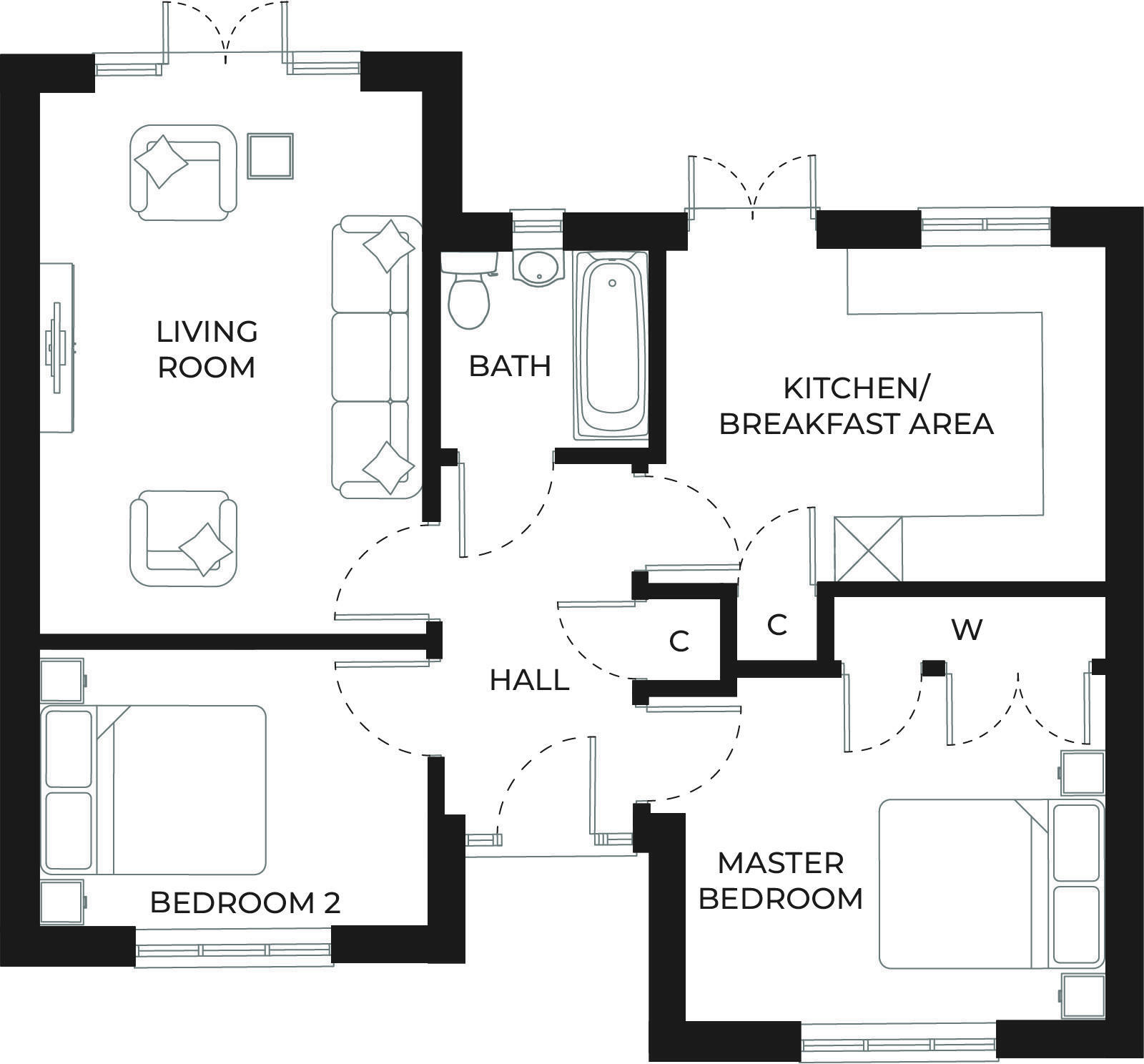 Norwich Road, 
Watton, 
Norfolk, 
IP25 6HP floorplan