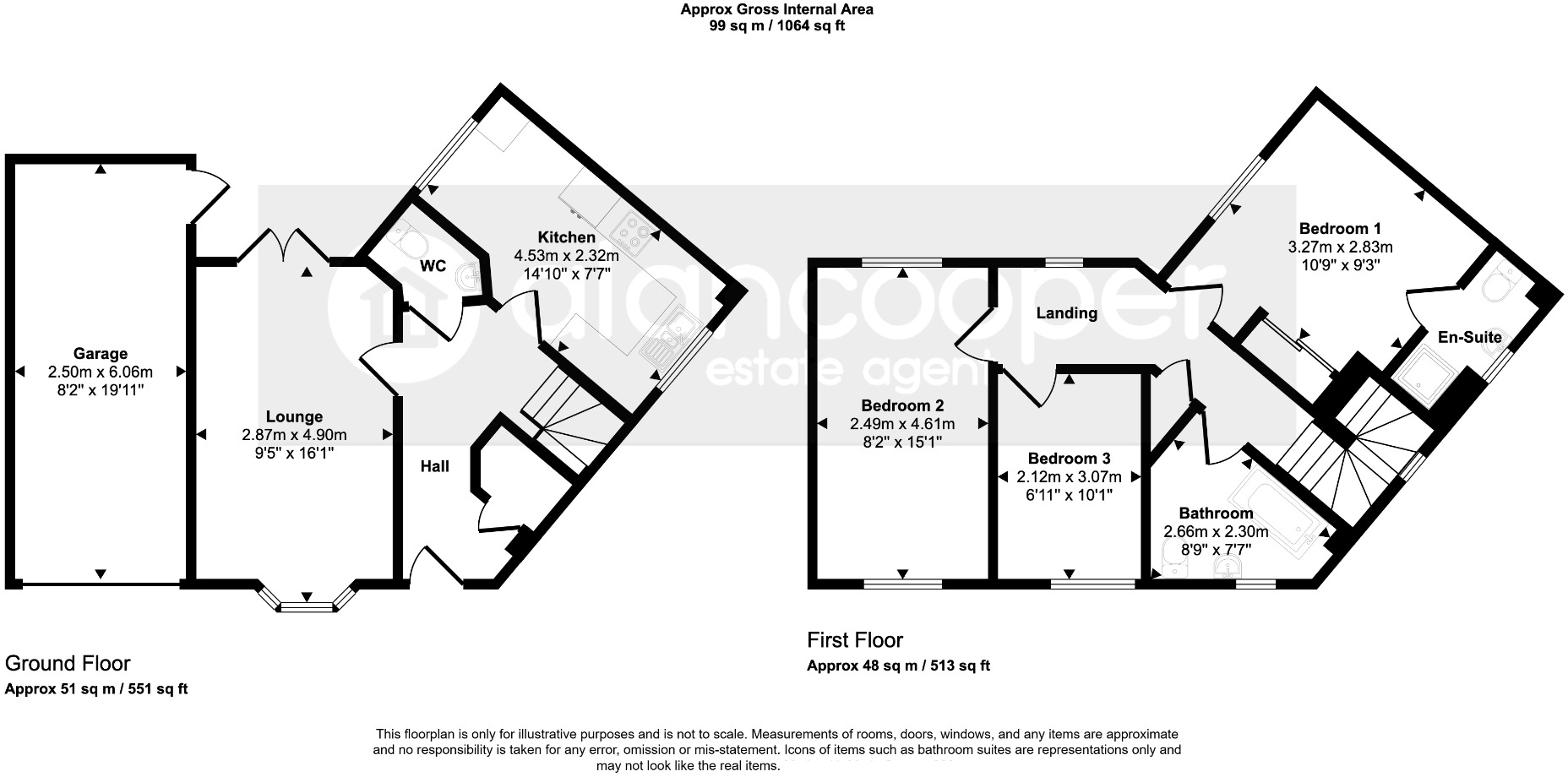 Whitebeam Way, Nuneaton, CV10 0LJ floorplan