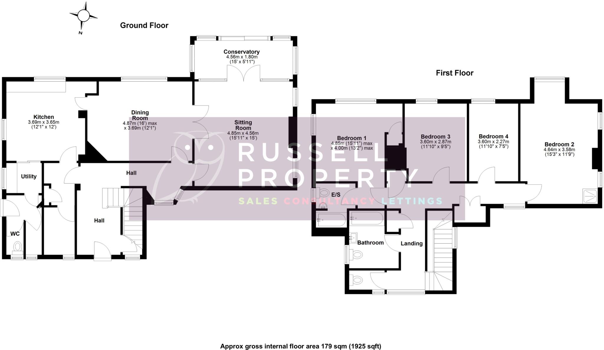 Westfield Road, Bishop's Stortford, Hertfordshire, CM23 floorplan