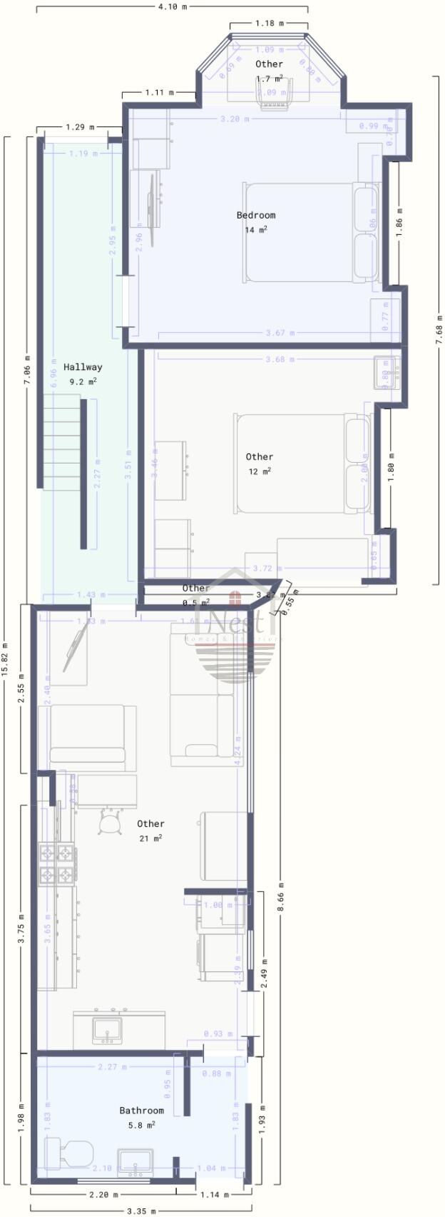 Richmond Road, Roath, Cardiff, CF24 floorplan