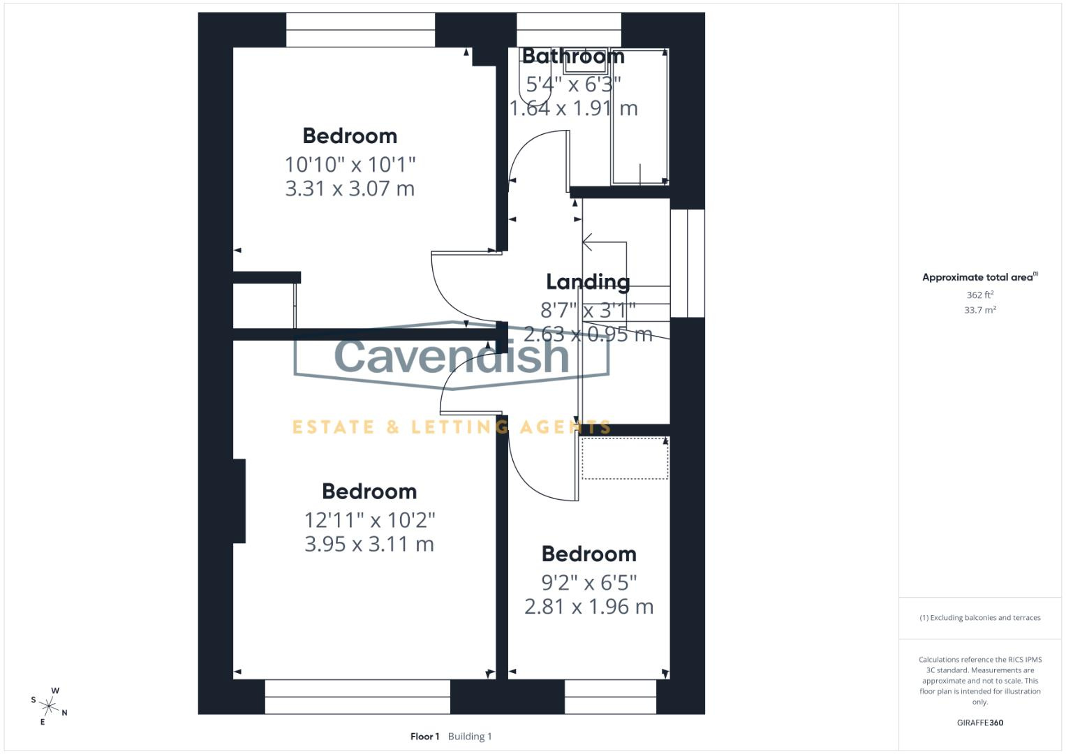 Lon Cae Del, 10 Lon Cae Del, Mold floorplan