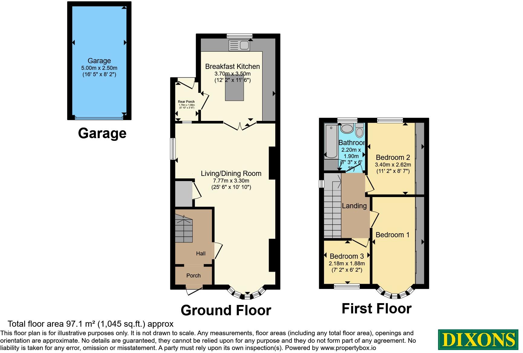 Wrexham Avenue, Walsall, West Midlands, WS2 floorplan