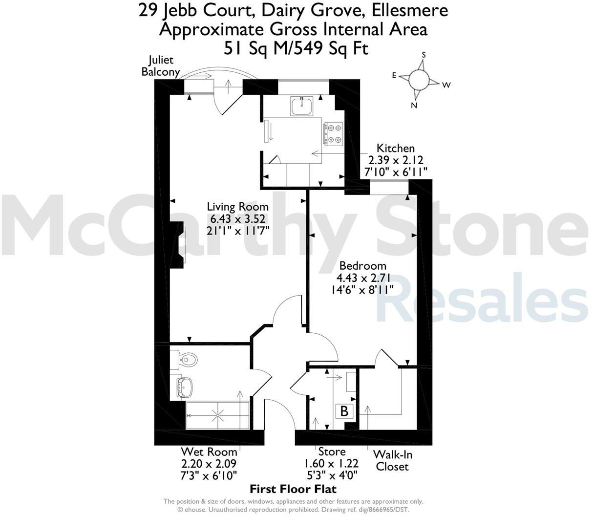 Jebb Court, Dairy Grove, Ellesmere floorplan