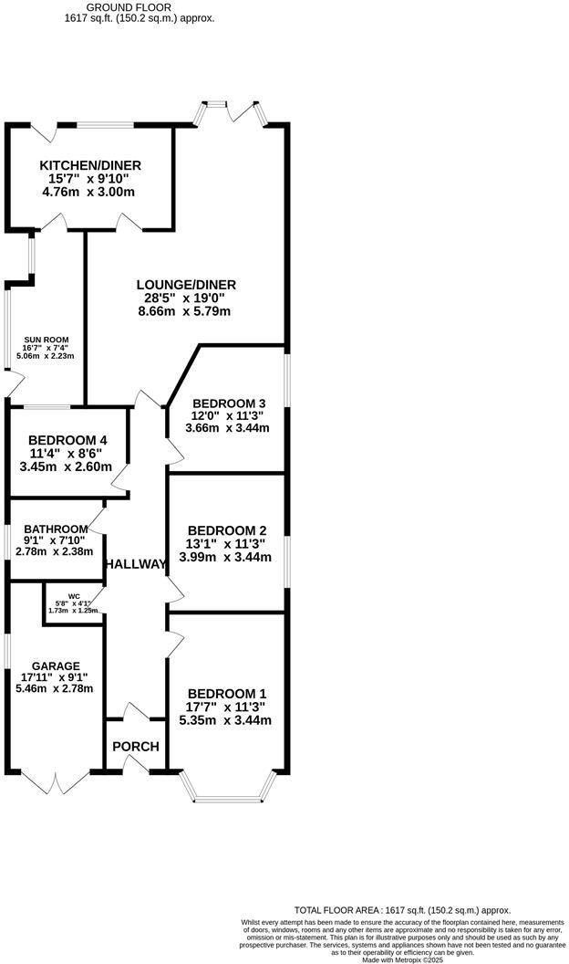 Caistor Road, Laceby floorplan