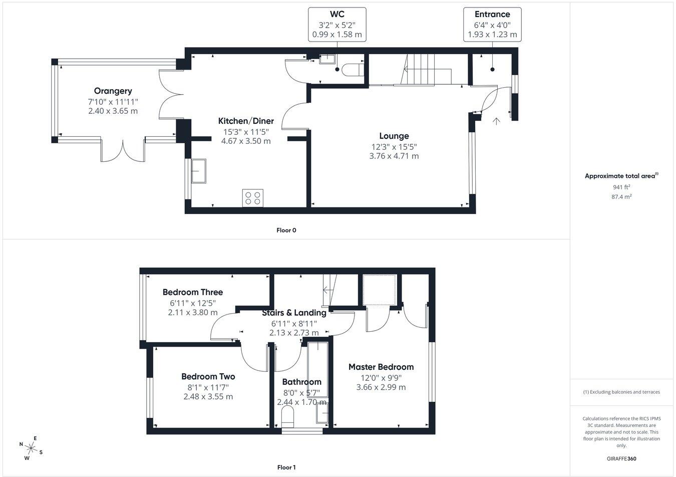 St Davids Close, Codnor Park, NG16 floorplan