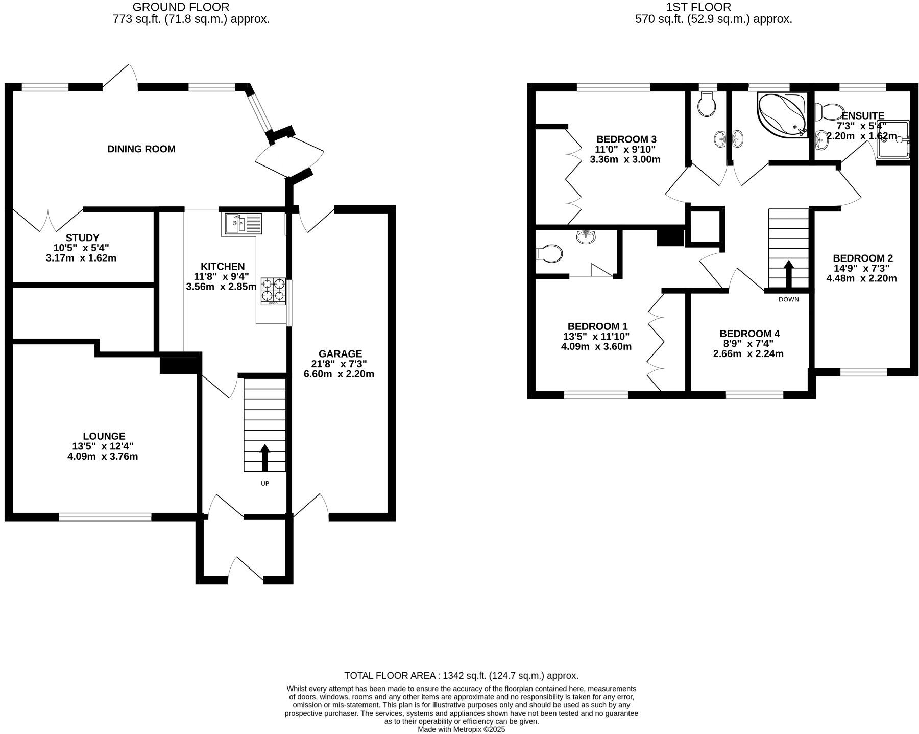 Giffard Drive, Farnborough, Hampshire, GU14 8PZ floorplan