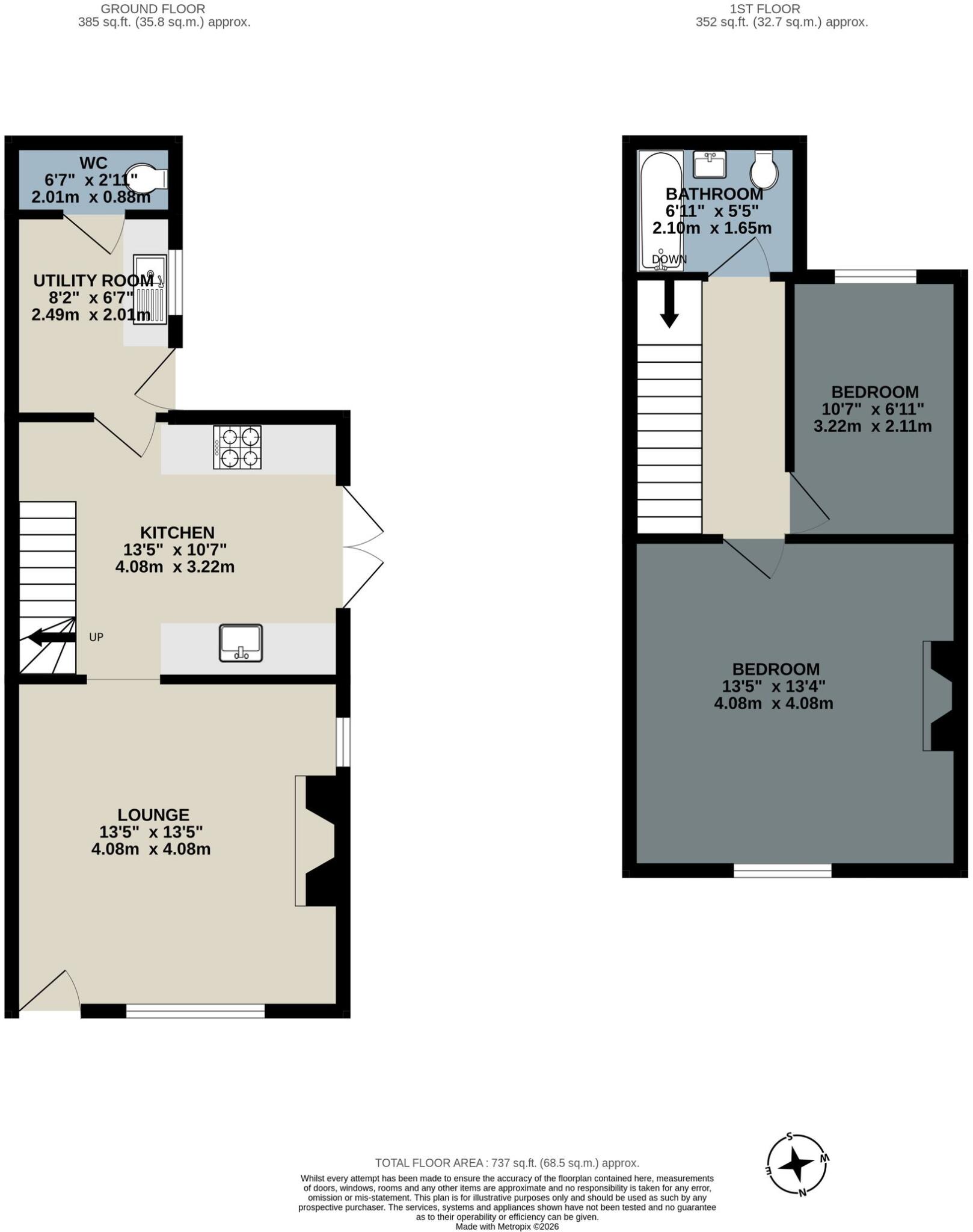Quarry Street, Woodley, Stockport floorplan