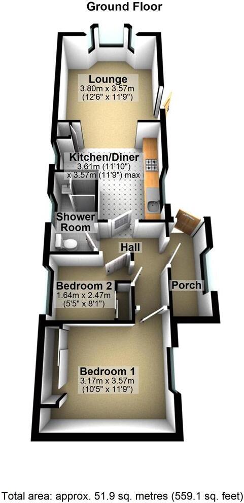 Newfield Drive, Garforth, Leeds floorplan