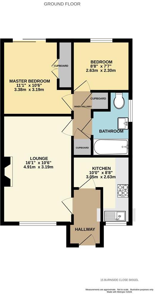 Burnside Close, Wilmslow floorplan