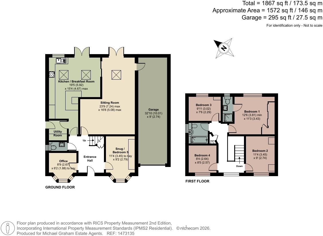 Bowling Leys, Middleton, Milton Keynes, Buckinghamshire, MK10 floorplan