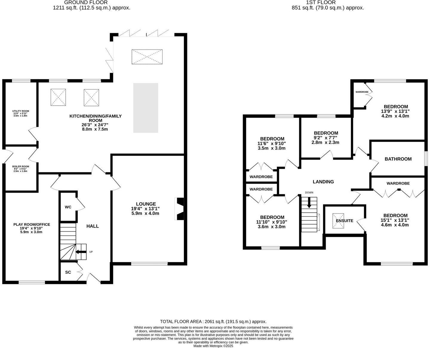 Old Bedford Road, Potton SG19 2QL floorplan