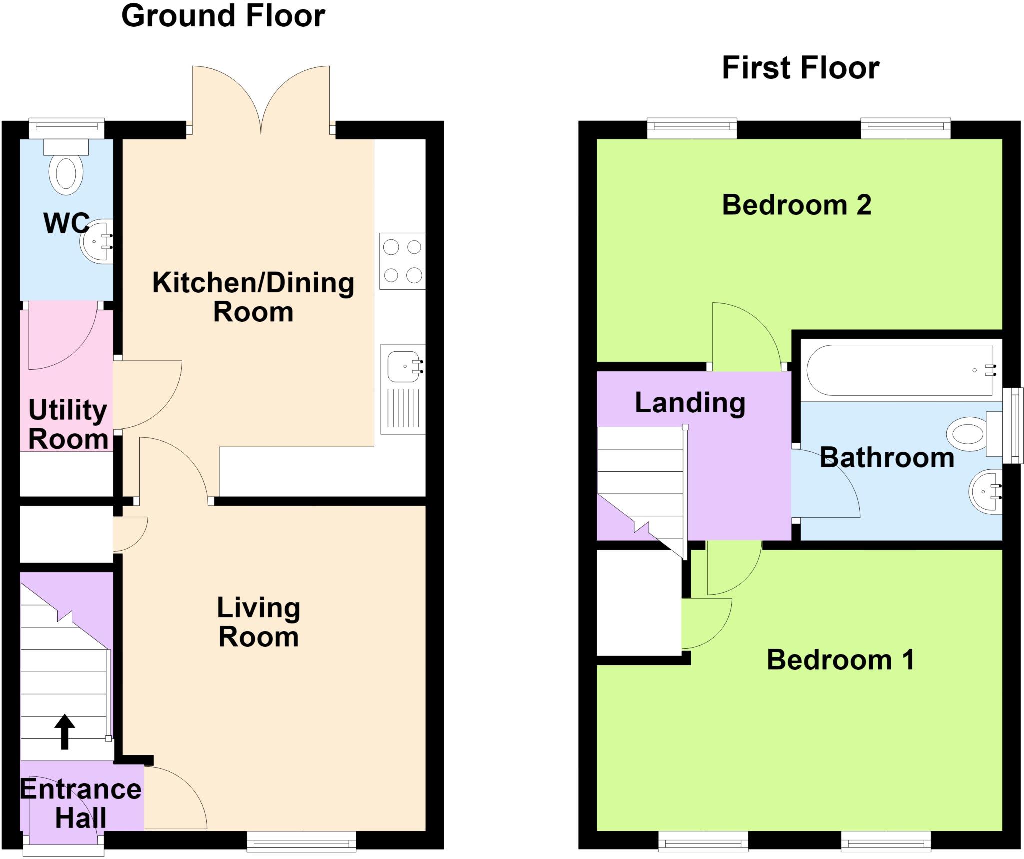 Yarn Field Close, Royton, OL2 6GJ floorplan