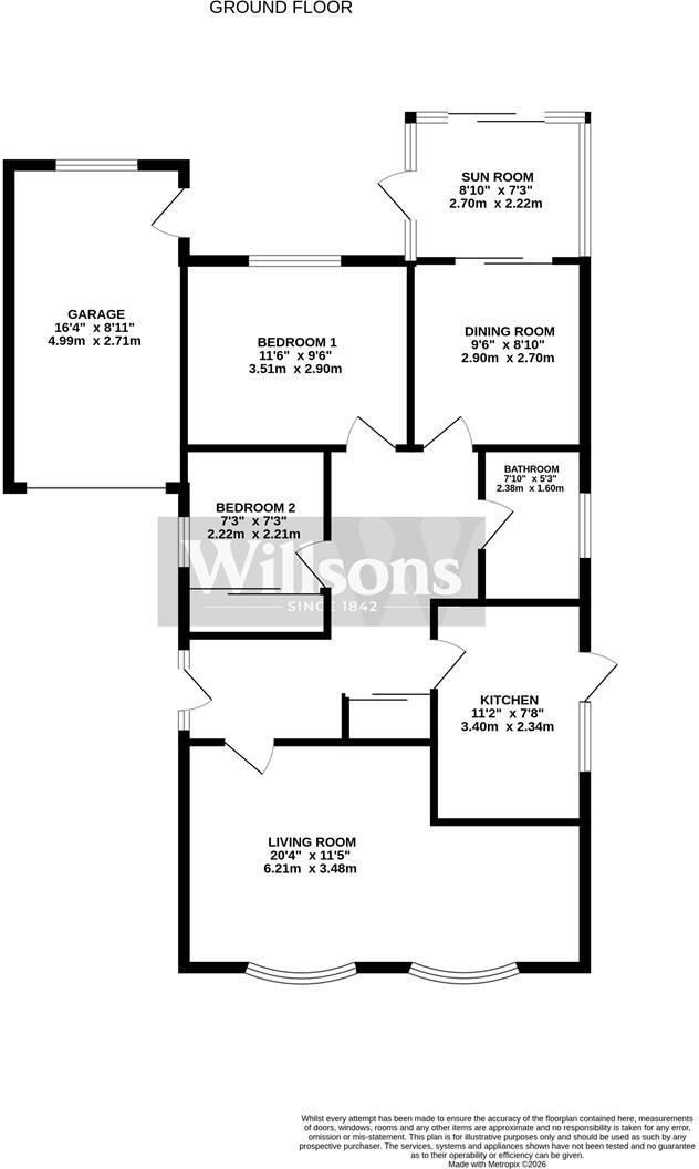 Robinson Avenue, Alford floorplan
