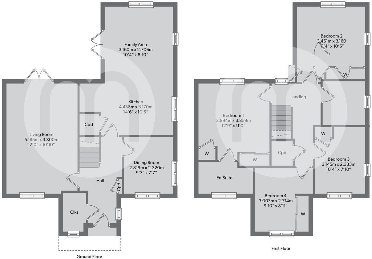 Pincey Brook Drive, Great Dunmow, CM6 floorplan