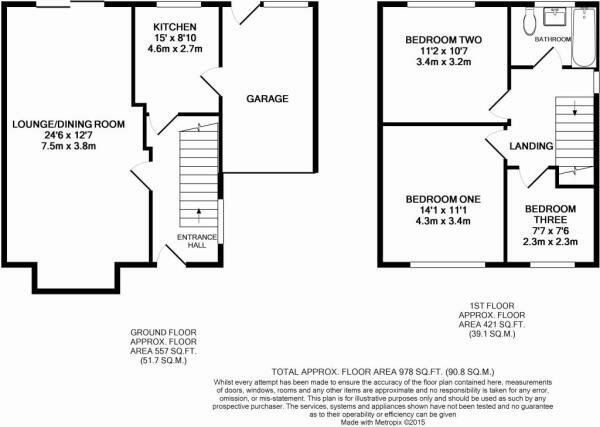 Lathkill Road, Sheffield, S13 8DJ floorplan