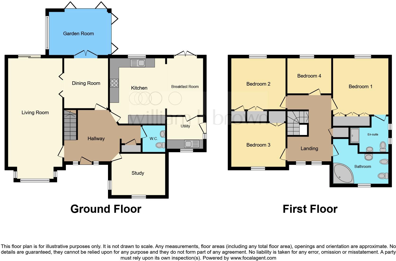Saxon Way, Melton, Woodbridge floorplan