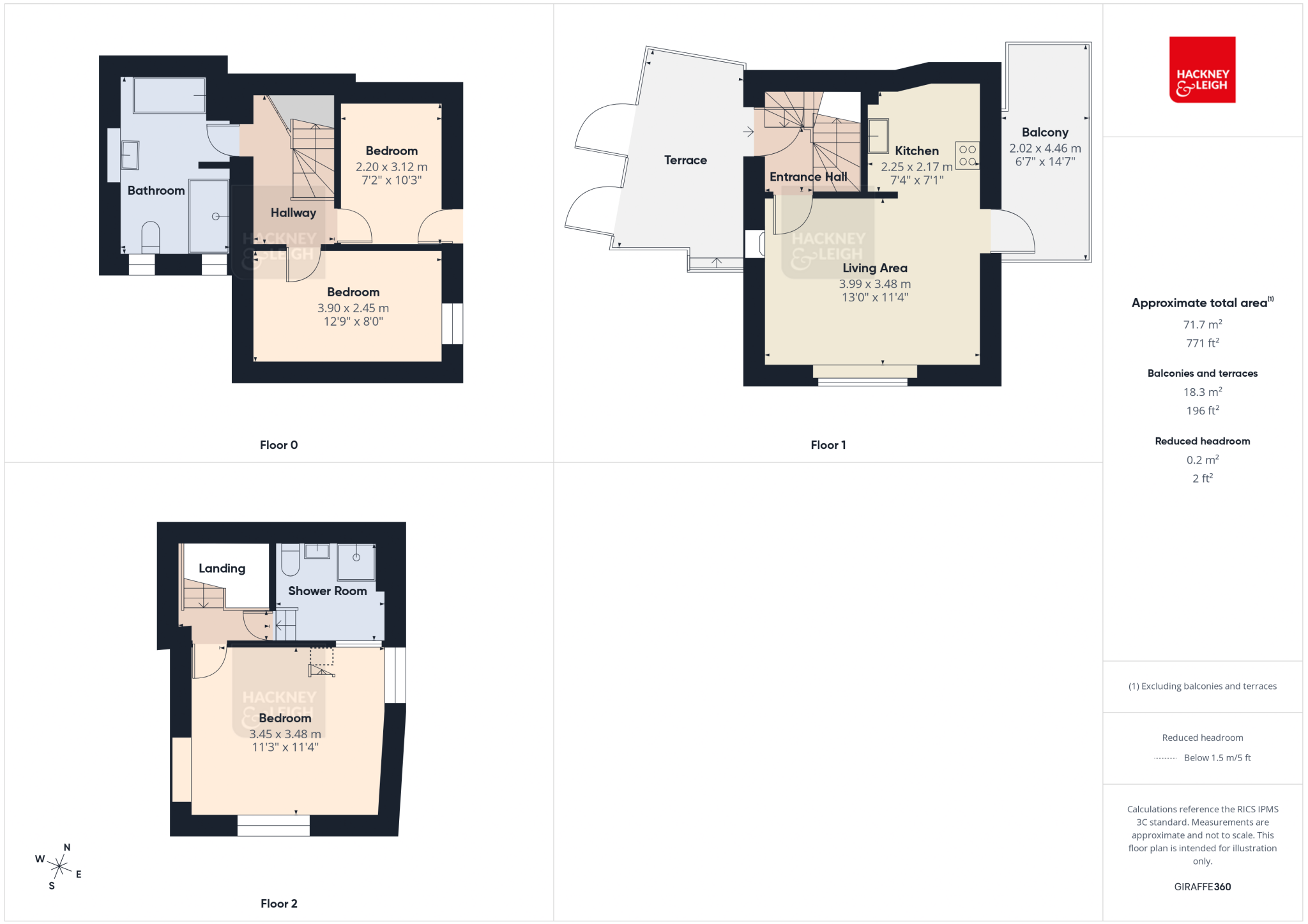 1 Highgate House, 119 Highgate, Kendal, Cumbria, LA9 4EN floorplan