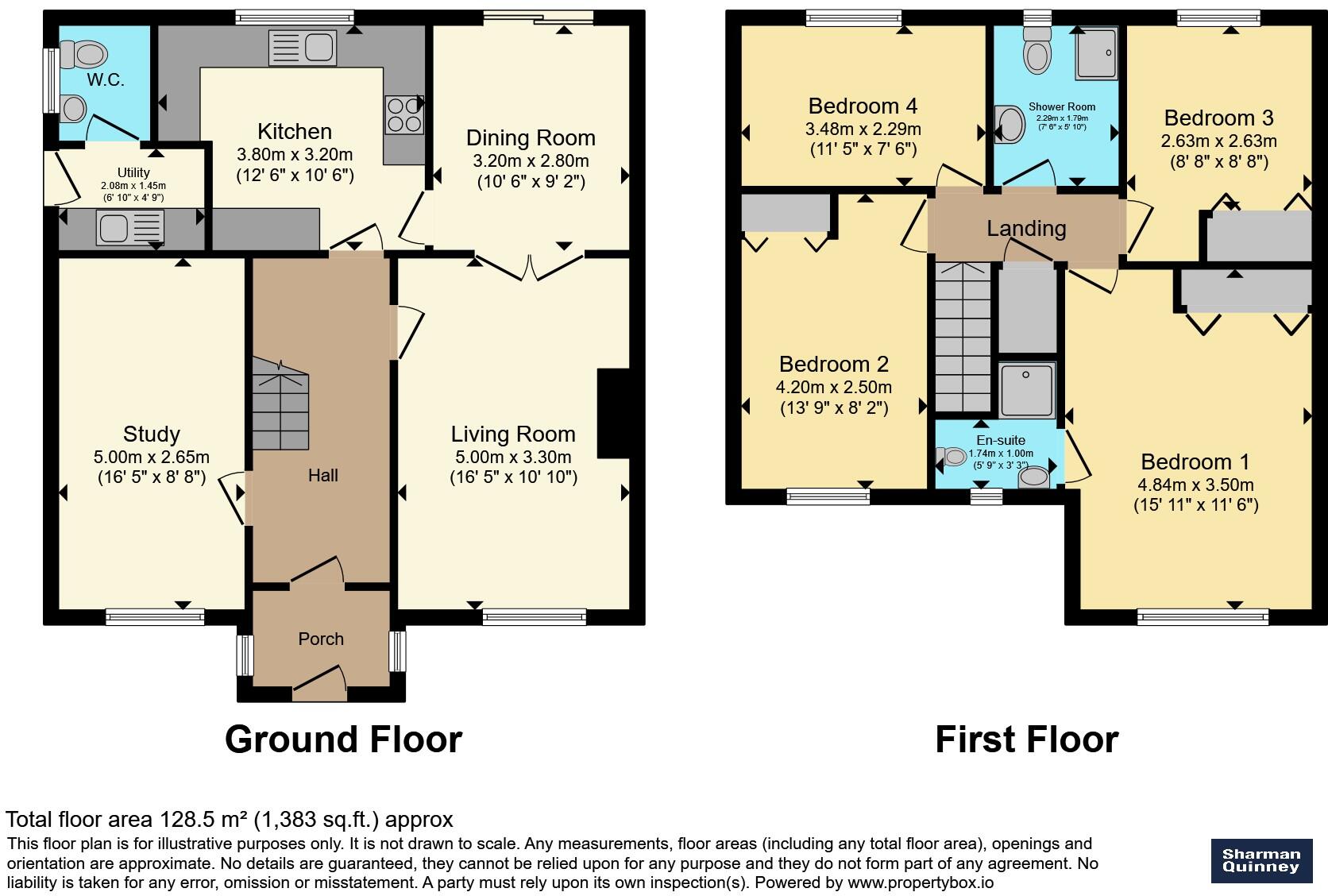 Webb Close, Oundle, Peterborough floorplan